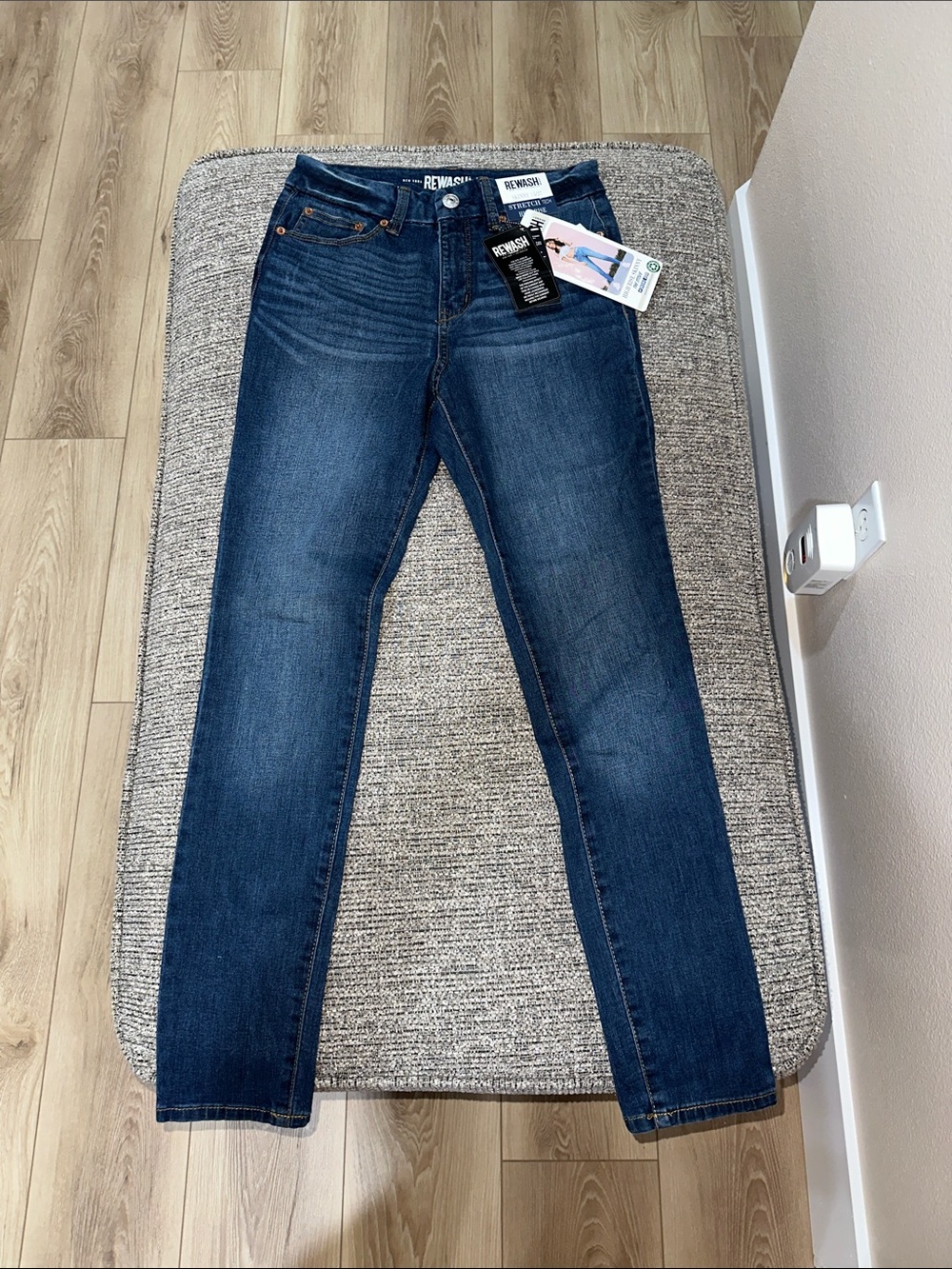 Rewash Women's Indigo Skinny Jeans
